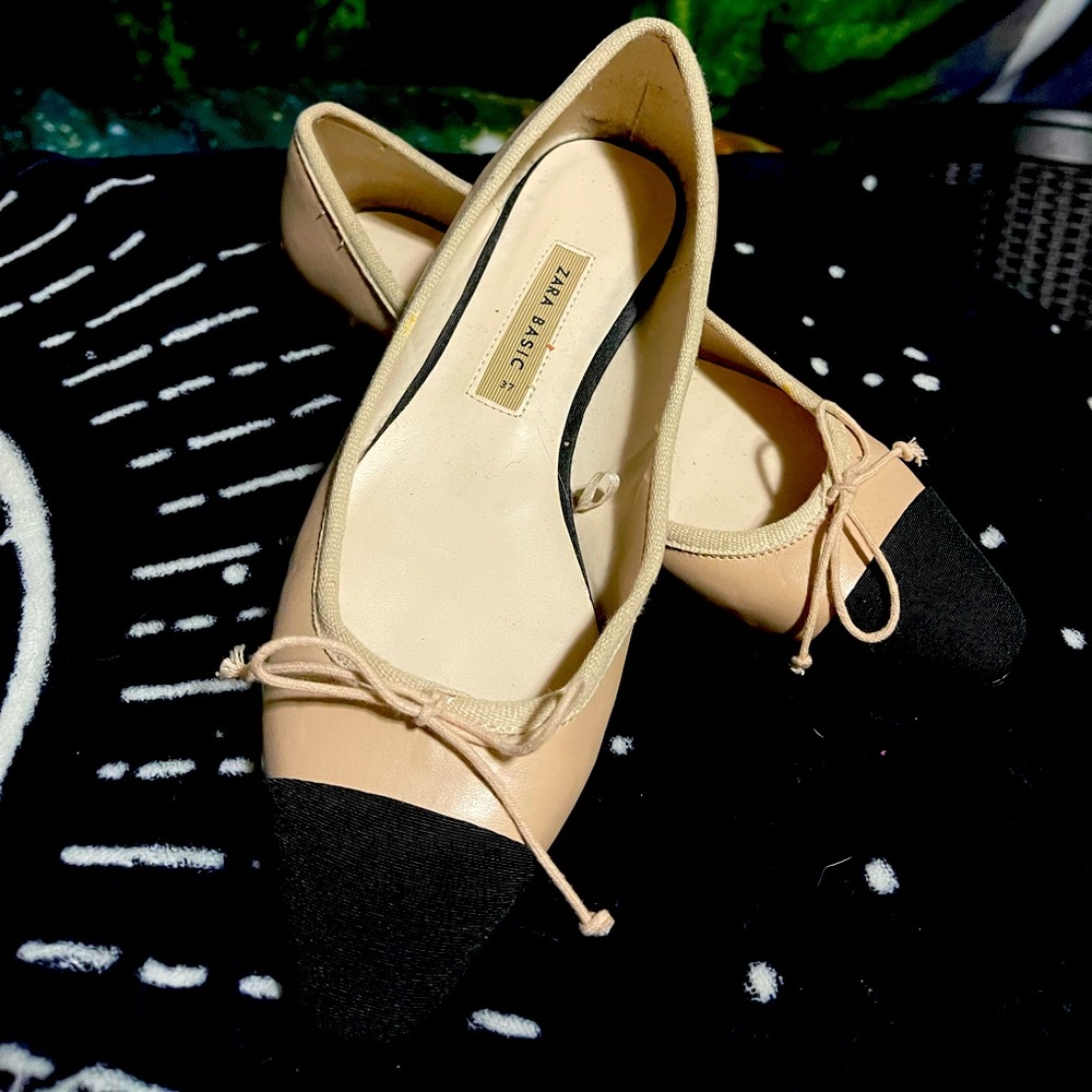 Zara Basic Ballerina Flats